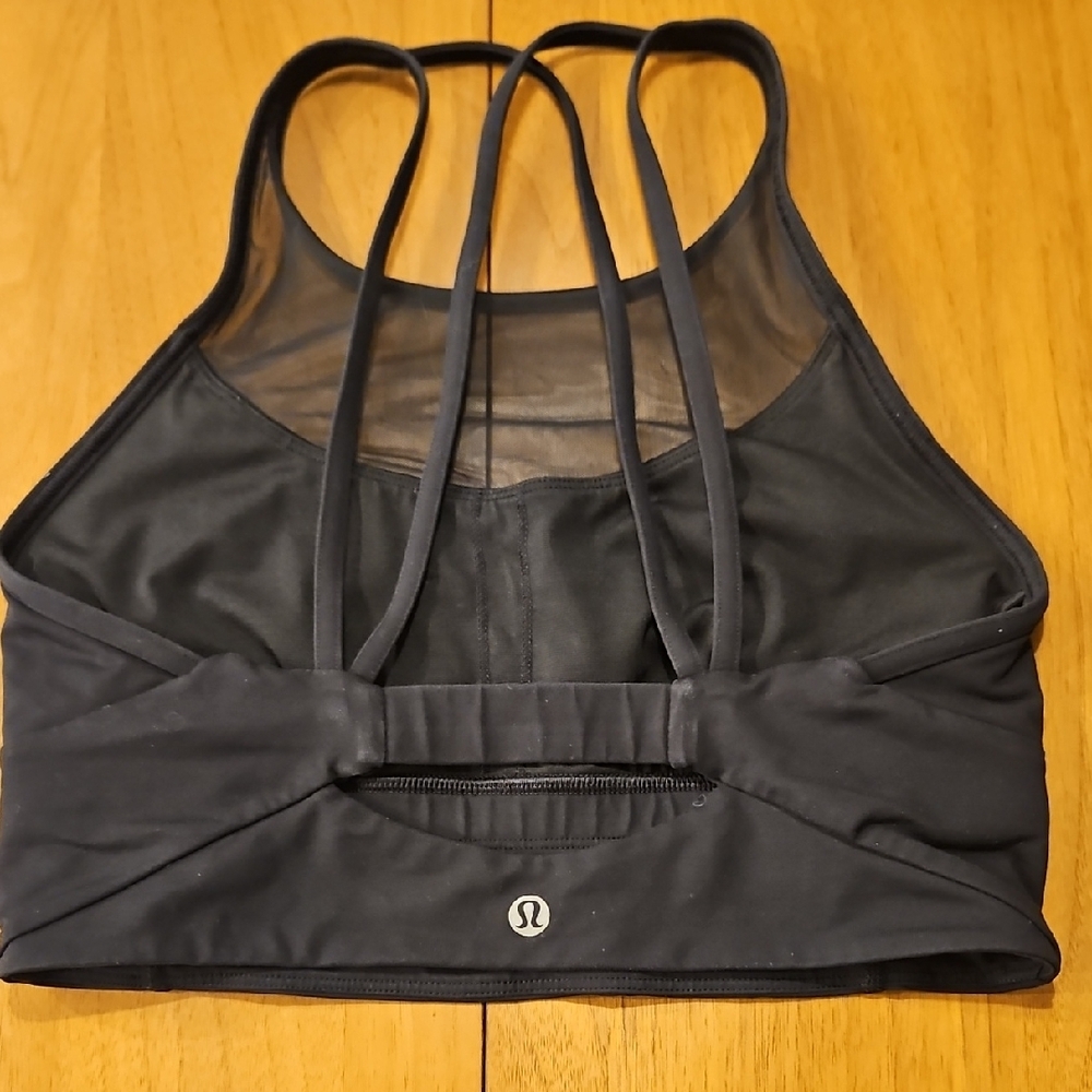 lululemon athletica Black Strappy Sports Bra